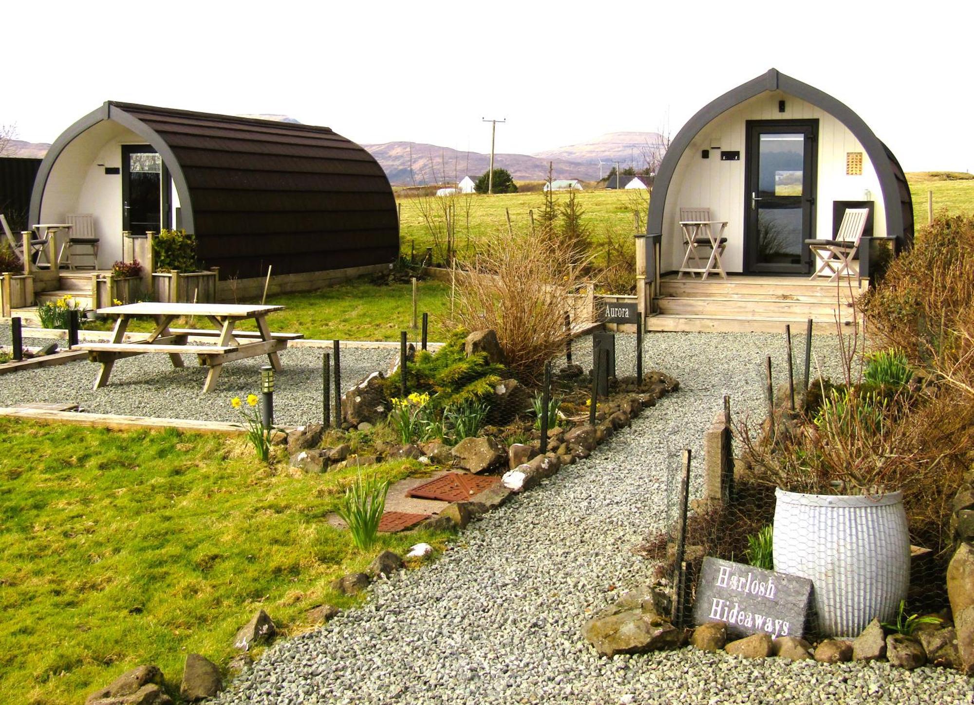 Harlosh Hideaways - Aurora Pod Exteriör bild